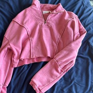 Urban outfitters out from under cropped sweatshirt